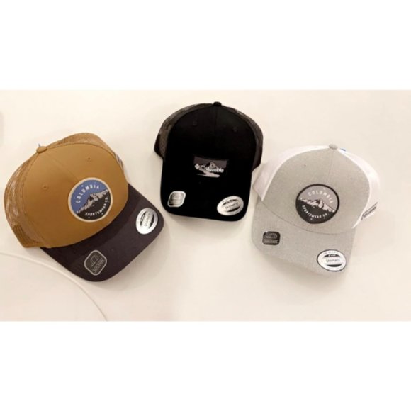 Men Women Columbia Mesh Snap Back Cap - Picture 7 of 9